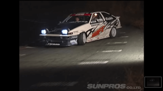 D1仕様のAE86（植尾選手）